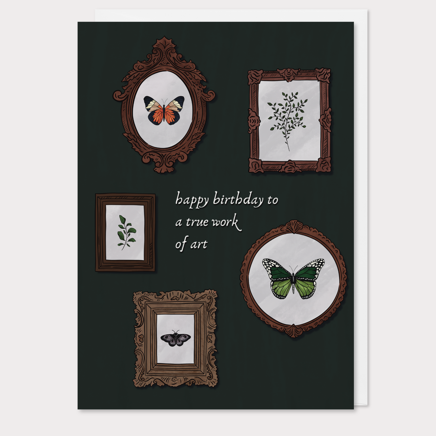 Work of Art Birthday Card