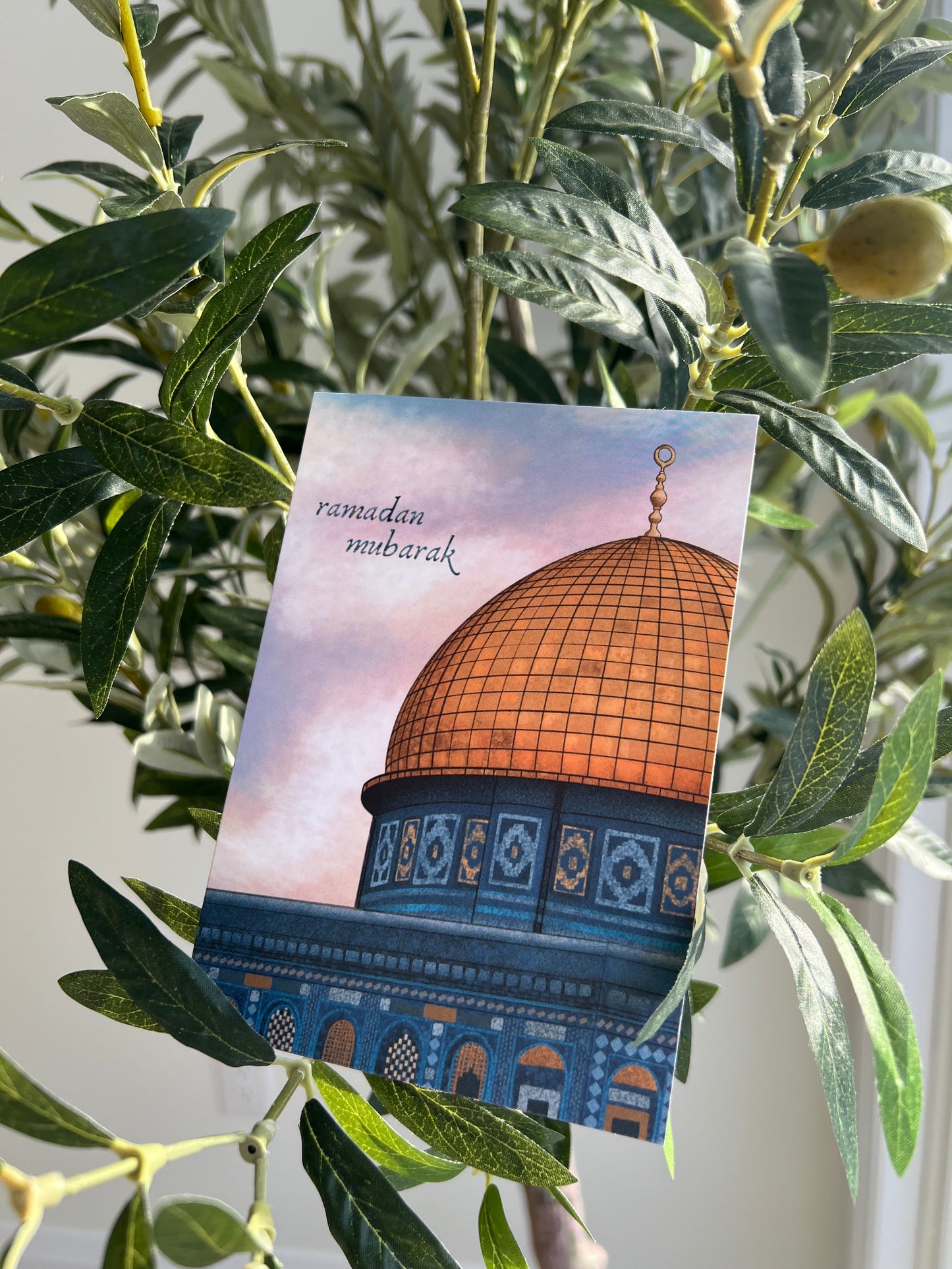 Ramadan Mubarak Card