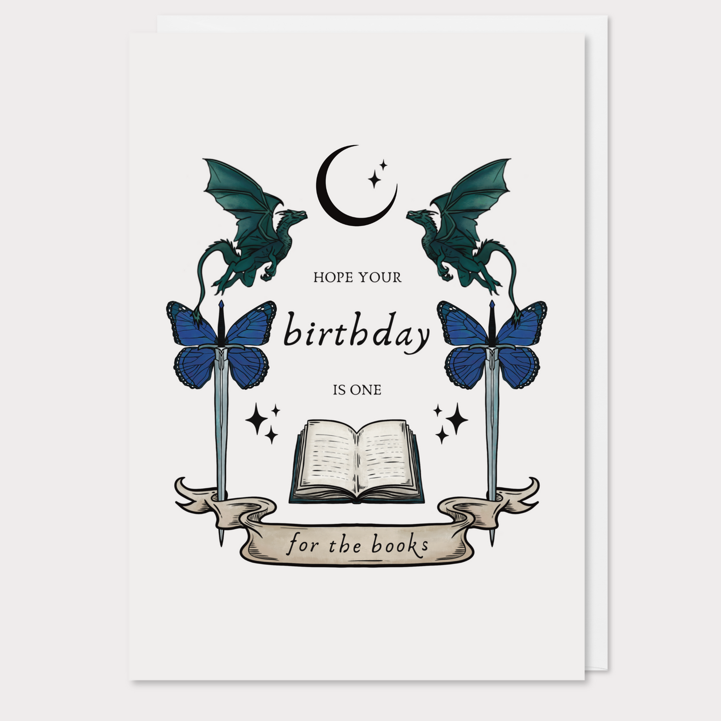 One for the Books Birthday Card