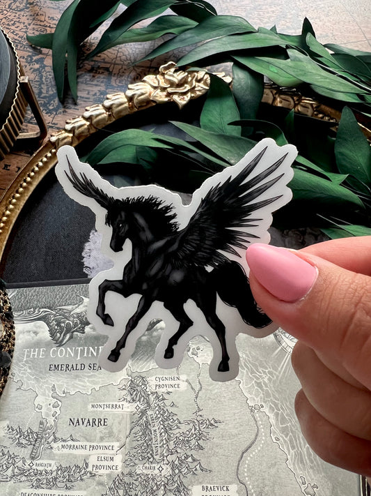 Pegasus Clear Sticker