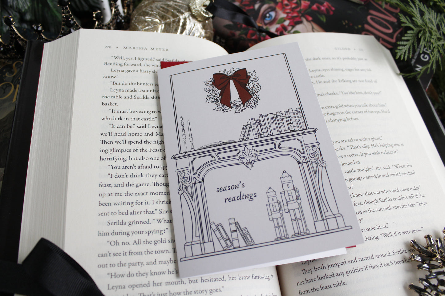 Season's Readings Card: Minimal Edition