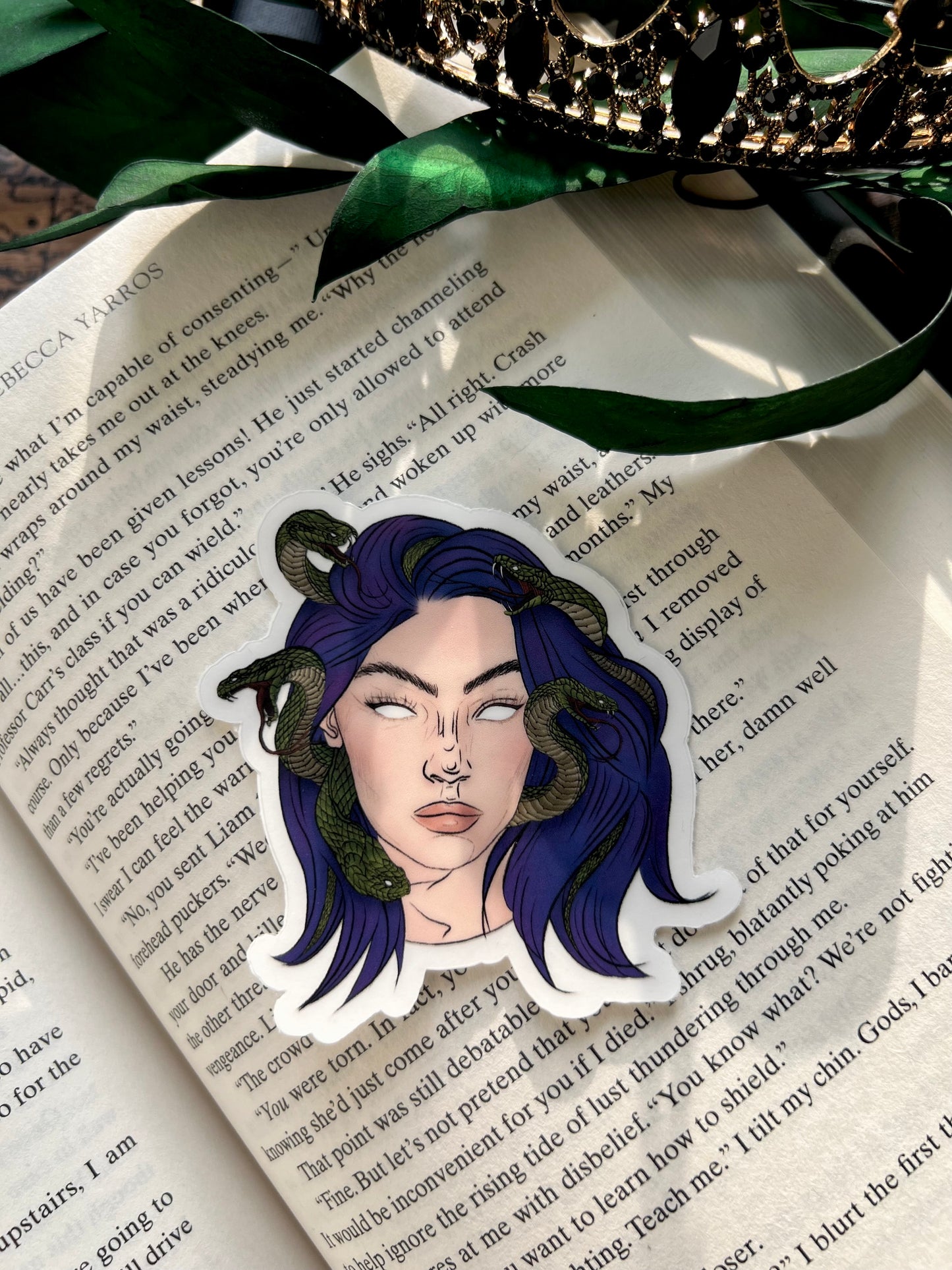 Medusa Clear Sticker