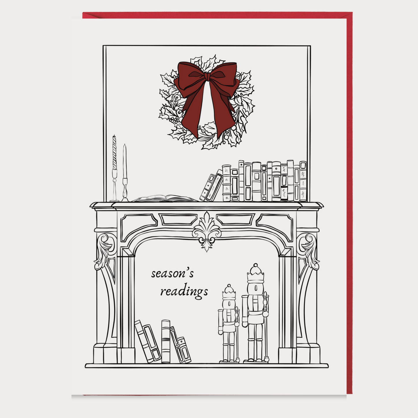 Season's Readings Card: Minimal Edition