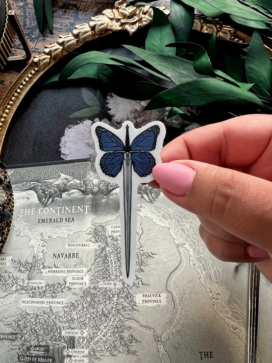 Fae Blade Clear Sticker