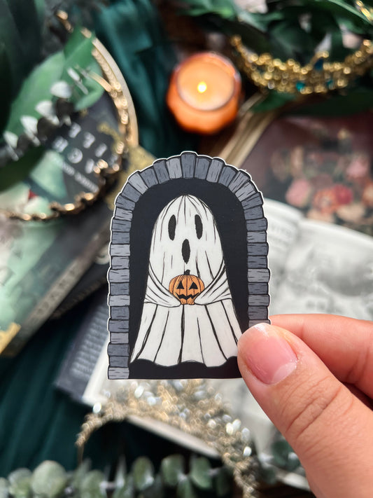 Peek-A-Booooo Sticker