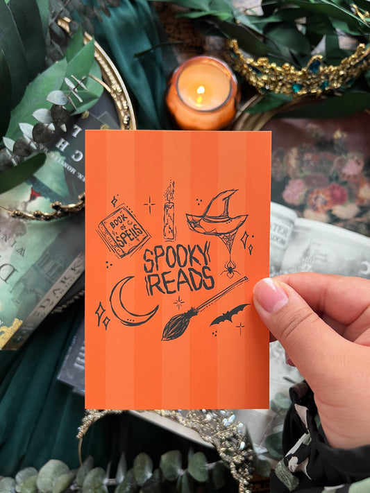 Spooky Reads Card