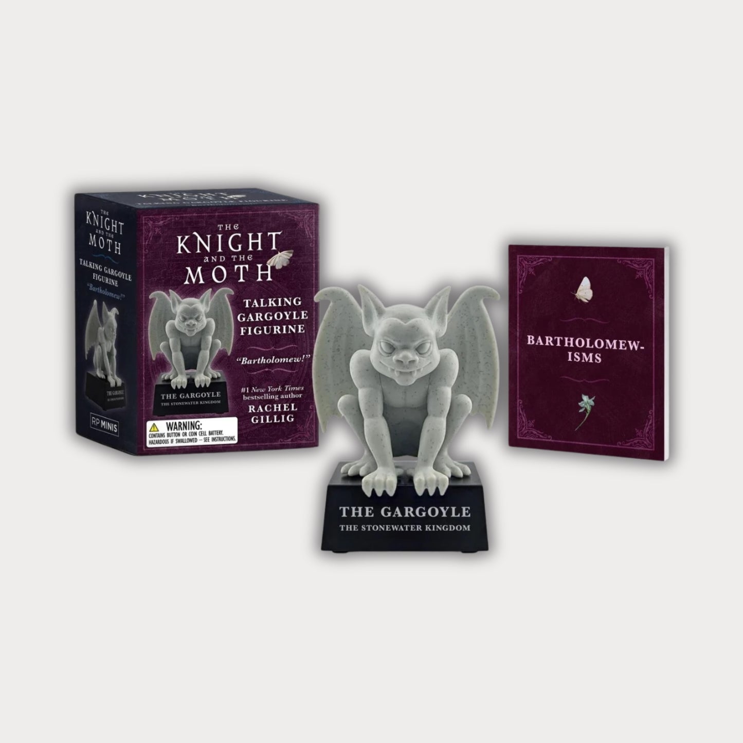 The Knight and the Moth Talking Gargoyle Figurine