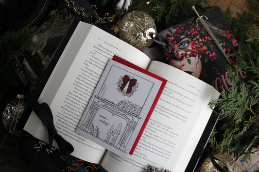 Season's Readings Card: Minimal Edition