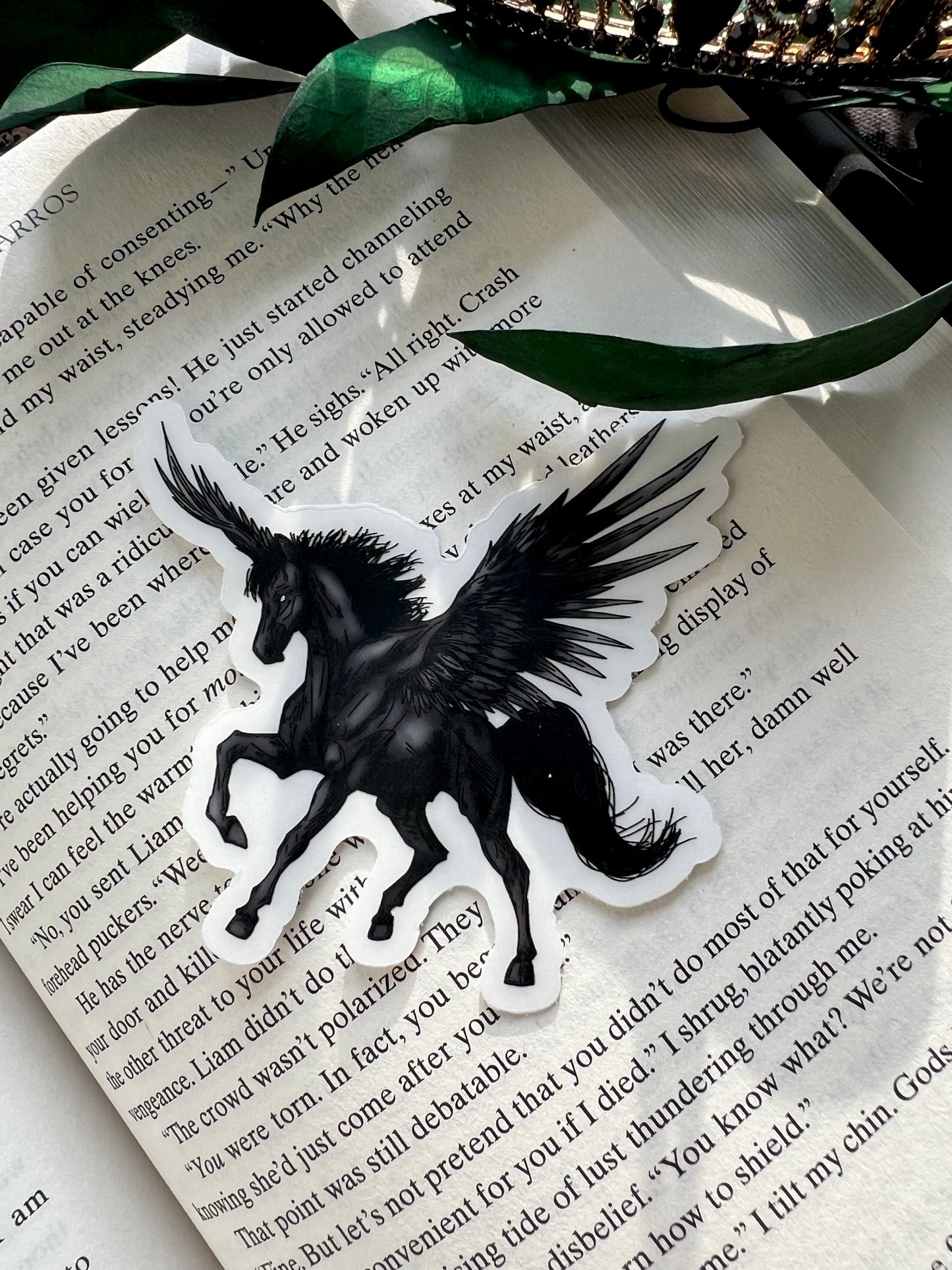 Pegasus Clear Sticker