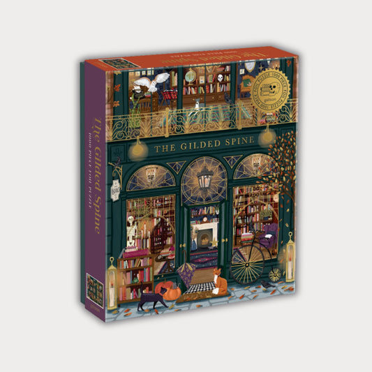 The Gilded Spine 1000 Piece Foil Puzzle